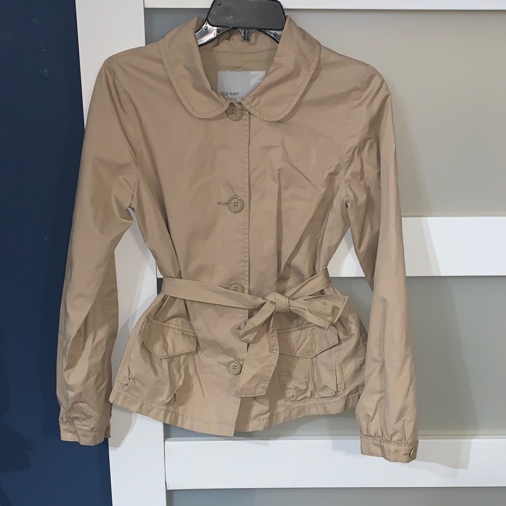 Old Navy Beige Women's Blazer with Belt